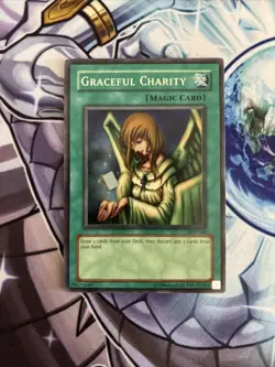 Graceful Charity SDP-040 Super Rare Unlimited Yugioh VLP (ST) (6) - Image 1