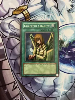 Graceful Charity SDP-040 Super Rare Unlimited Yugioh LP (ST) (12) - Image 1