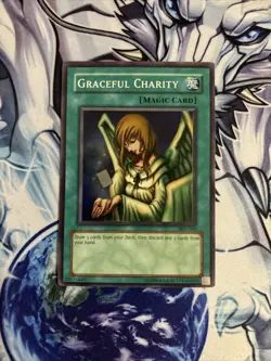 Graceful Charity SDP-040 Super Rare Unlimited Yugioh LP (ST) (13) - Image 1