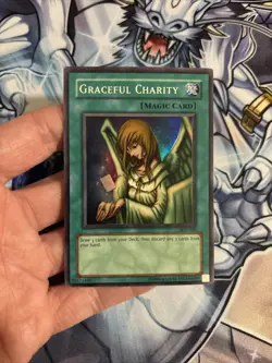 Graceful Charity SDP-040 Super Rare Unlimited Yugioh LP (ST) (13) - Image 2