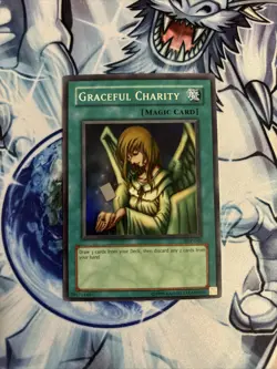 Graceful Charity SDP-040 Super Rare Unlimited Yugioh LP (ST) (14) - Image 1