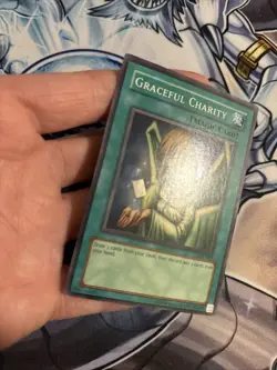 Graceful Charity SDP-040 Super Rare Unlimited Yugioh LP (ST) (14) - Image 2