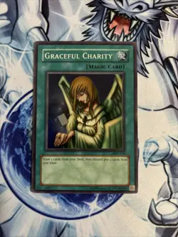Graceful Charity SDP-040 Super Rare Unlimited Yugioh LP (ST) (15) - Image 1