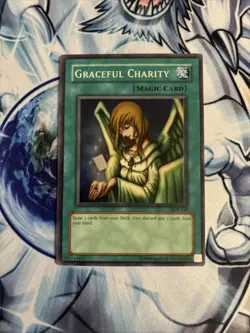 Graceful Charity SDP-040 Super Rare Unlimited Yugioh LP (ST) (18) - Image 1