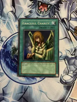 Graceful Charity SDP-040 Super Rare Unlimited Yugioh LP (ST) (19) - Image 1