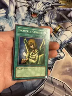 Graceful Charity SDP-040 Super Rare Unlimited Yugioh LP (ST) (20) - Image 2