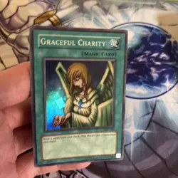(EF) Yu-Gi-Oh! Graceful Charity SDP-040 Super Rare Unlimited VLP - Image 3