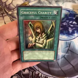(EF) Yu-Gi-Oh! Graceful Charity SDP-040 Super Rare Unlimited VLP - Image 5
