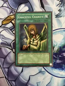 Graceful Charity SDP-040 Super Rare Unlimited Yugioh LP (ST) (6) - Image 1