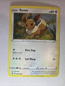 Eevee SWSH095 SWSH: Sword & Shield Promo Cards Holo - Image 1