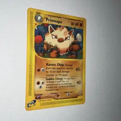 Pokemon Primeape Rare 80 HP Aquapolis 029/147 2002 Regular English TCG Card - Image 3