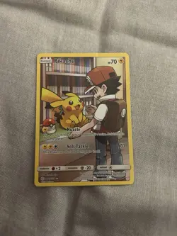 Pokemon Pikachu 241/236 Sm-Cosmic Eclipse Secret Rare Holo Basic TCG Card - Image 1
