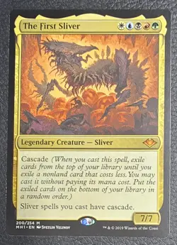 The First Sliver Modern Horizons Regular MTG Magic Card - Image 1