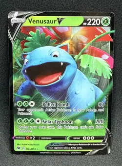 Venusaur V 1/73 Champions Path Ultra Rare Holofoil Pokemon TCG Card - Image 1