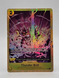 Thunder Bolt (Premium Card Collection -Best Selection Vol. 1- OP03-121 NM - Image 1