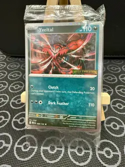 Yveltal 88/132 - Pokemon Mega Evolution - STAMPED PROMO CARD - SEALED - EN / NM - Image 1