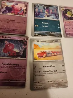 Lot Of 6 Error/miscut Pokemon Cards - Image 3