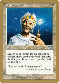 Enlightened Tutor (#tvdl19) World Championship Decks 2000 LP MTG - Image 1