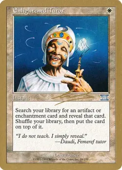 Enlightened Tutor (#nl19) World Championship Decks 2000 LP MTG - Image 1