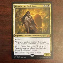 Elenda, the Dusk Rose Rivals of Ixalan Normal NM - Image 1