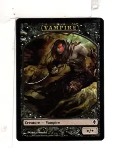 MTG SkeenAB Vampire Token from Zendikar. LP. - Image 1