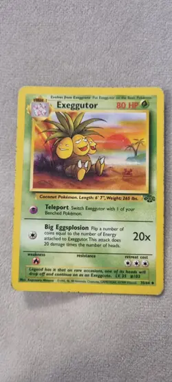Exeggutor - Pokemon TCG - MP - Uncommon - Jungle Set 35/64 - Image 1