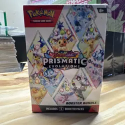 Pokemon TCG: Scarlet & Violet Prismatic Evolutions Booster Bundle Factory Sealed - Image 1