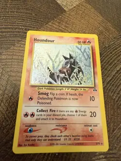 Houndour – Neo Discovery (5/75) 1995–2001 Wizards era Pokemon holo Rare - Image 1