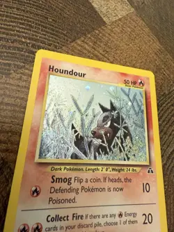 Houndour – Neo Discovery (5/75) 1995–2001 Wizards era Pokemon holo Rare - Image 2