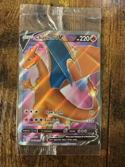 Pokemon Charizard V Full Art Promo SWSH050 Sword & Shield - Image 1
