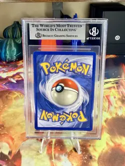 Pokemon 1999 Jungle Unlimited #3A Flareon Holo R BGS 8 - Image 2