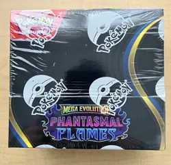 Pokemon Mega Evolution Phantasmal Flames Booster Box (36 Packs) - Image 1