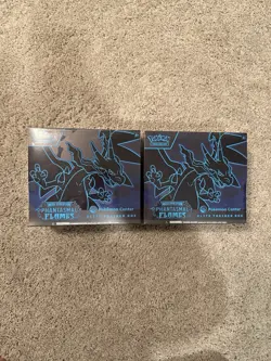 Brand New Pokemon TCG: Phantasmal Flames Pokemon Center Elite Trainer Box ETB x2 - Image 1