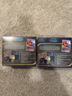 Brand New Pokemon TCG: Phantasmal Flames Pokemon Center Elite Trainer Box ETB x2 - Image 3