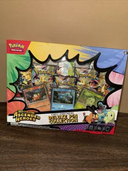 Pokemon TCG Ascended Heroes First Partners Deluxe Pin Collection Box |BRAND NEW - Image 1