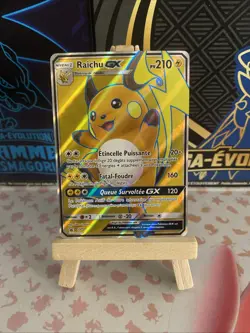Carte Pokemon Raichu GX SM90 Promo Soleil & Lune NM - FR - Image 1