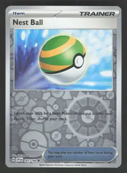 Nest Ball 181/198 Reverse Holo Pokemon TCG Scarlet & Violet NM - Image 1