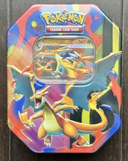 Pokemon TCG Mega Charizard Y EX Tin - Image 1