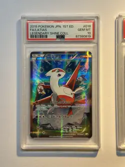 Pokemon PSA 10 Set Latios 018/027 & Latias 019/027 - Japanese - Sequential pair - Image 3