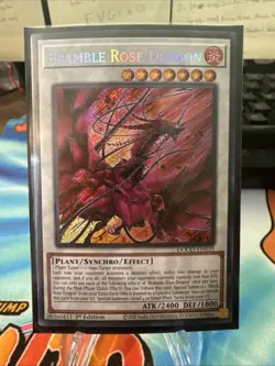 Bramble Rose Dragon DOOD-EN039 Secret Rare 1st Edition Near Mint Yu-Gi-Oh! - Image 1