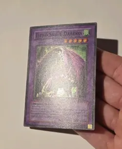 Yugioh Fiend Skull Dragon LOD-039 Super Rare 1st Edition LP - Image 3