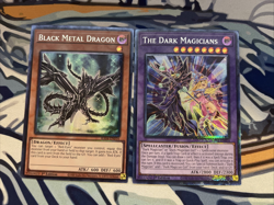 Yugioh Black Metal Dragon + The Dark Magicians Prismatic Collectors RA04 NM - Image 1