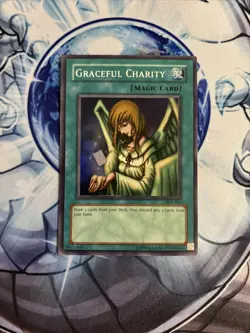 Graceful Charity SDP-040 Super Rare Unlimited Yugioh LP (ST) (28) - Image 1