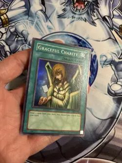 Graceful Charity SDP-040 Super Rare Unlimited Yugioh LP (ST) (28) - Image 2