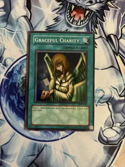 Graceful Charity SDP-040 Super Rare Unlimited Yugioh LP (ST) (25) - Image 1