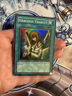 Graceful Charity SDP-040 Super Rare Unlimited Yugioh LP (ST) (25) - Image 2