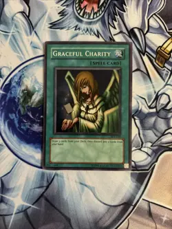 Graceful Charity SDP-040 Super Rare Unlimited Yugioh LP (ST) (23) - Image 1