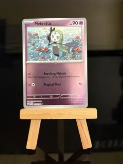 MELOETTA 040/094 Phantasmal Flames NM Reverse Holo Uncommon Pokemon TCG Card - Image 1