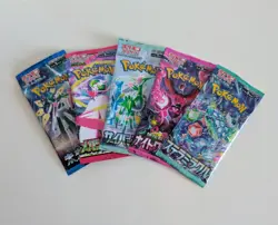 5 x Different Japanese Pokemon Booster Packs Pokemon Cards Sealed - Image 1