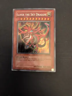 Yu-Gi-Oh Egyptian God Card Set Secret Rare Slifer GBI-001 Obelisk 002 Ra 003 - Image 2